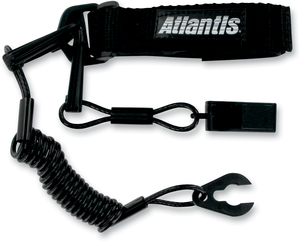 Lanyard with Whistle - Kawasaki - Black - Lutzka's Garage