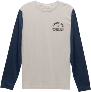 Decades Long-Sleeve T-Shirt - Natural - Medium - Lutzka's Garage