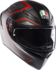 K1 S Helmet - Sling - Matte Black/Red - Small - Lutzka's Garage