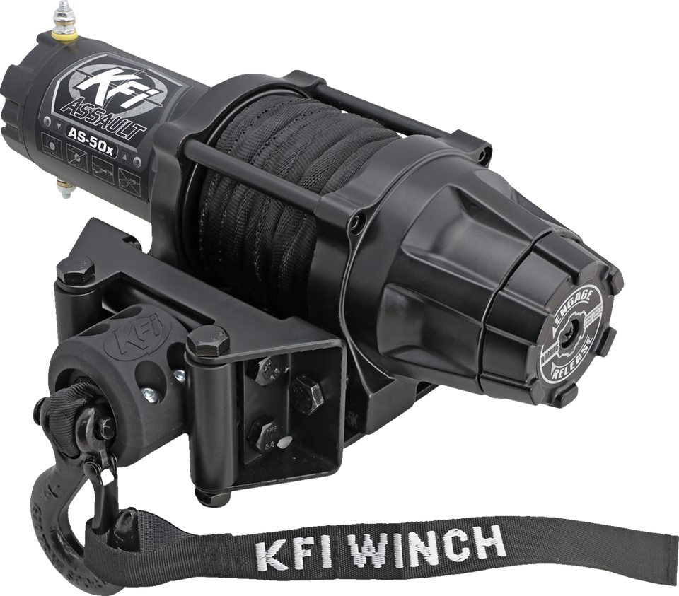 AS-50X Assault Winch - 5000 Lb - Synthetic Cable