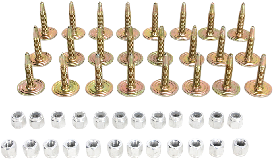 Studs with Locknuts - 1.875" - 24 Pack