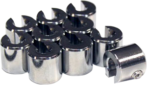 Wheel Weights - Re-Usable - 1/2 oz - Chrome - 10 Pack - Lutzka's Garage