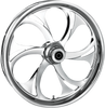 Wheel - Recoil - Front - Dual Disc/without ABS - Chrome - 16x3.5 - 00-07 FLT - Lutzka's Garage