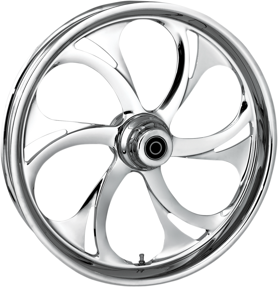 Wheel - Recoil - Front - Single Disc/without ABS - Chrome - 23x3.75 - 00-07 FLT - Lutzka's Garage