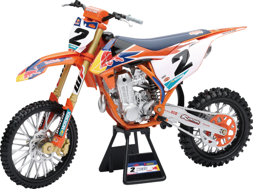 Red Bull KTM 450 SX-F - Cooper Webb - 1:6 Scale - Orange/Black/White - Lutzka's Garage