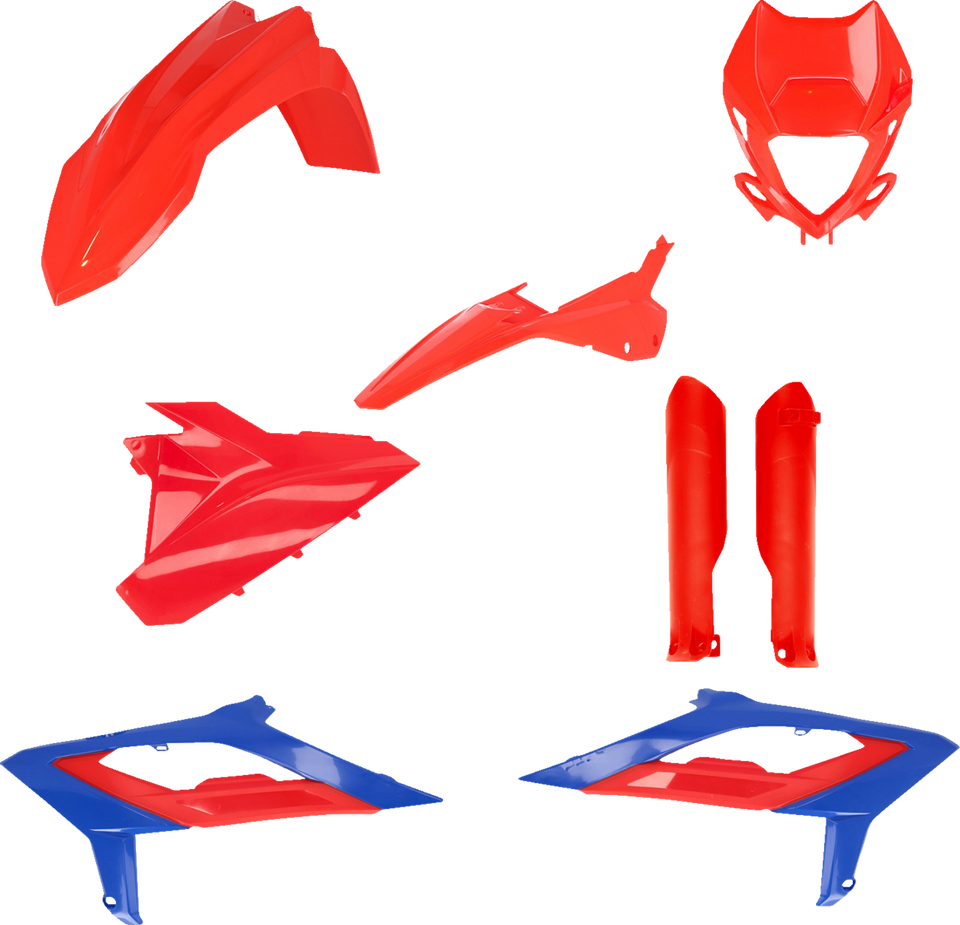 Full Replacement Body Kit - Red/Blue - Lutzka's Garage