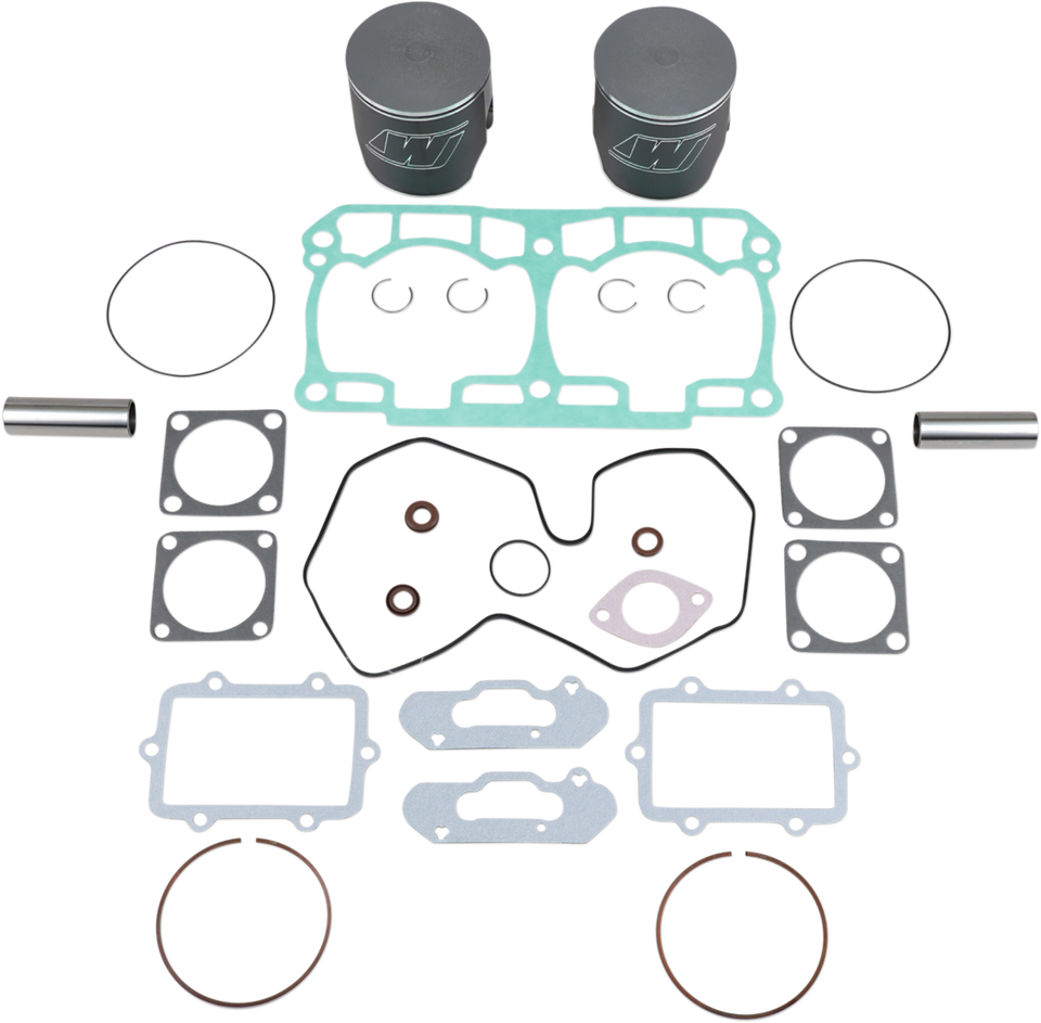 Piston Kit with Gaskets - 82.00 mm - 800R PTEK Engine Type - Ski-Doo