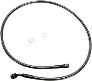 Brake Line - 10 mm-35° - 36" - Black Pearl