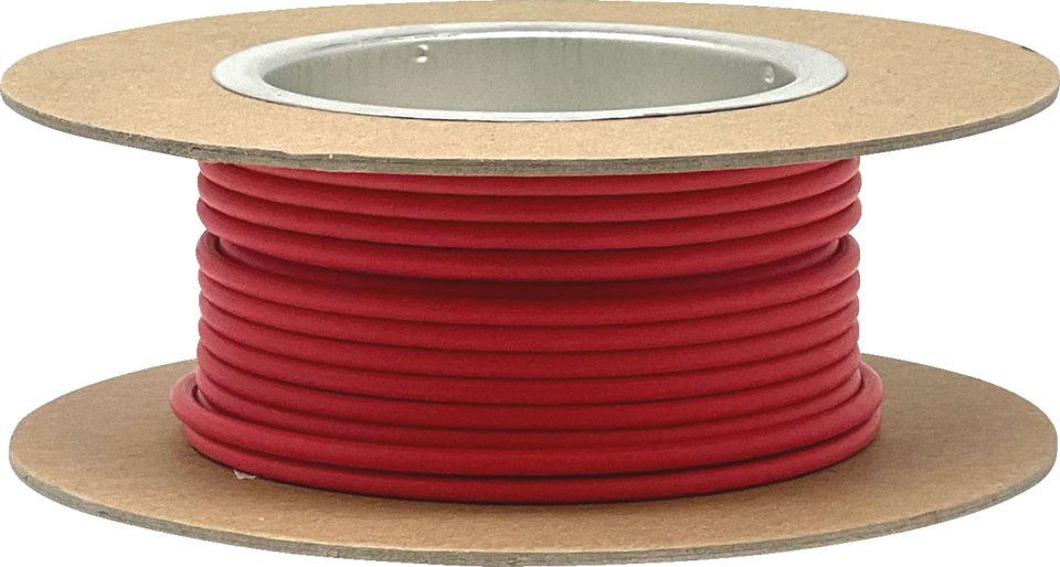 25 GXL Wire Spool - 12 Gauge - Red - Lutzka's Garage