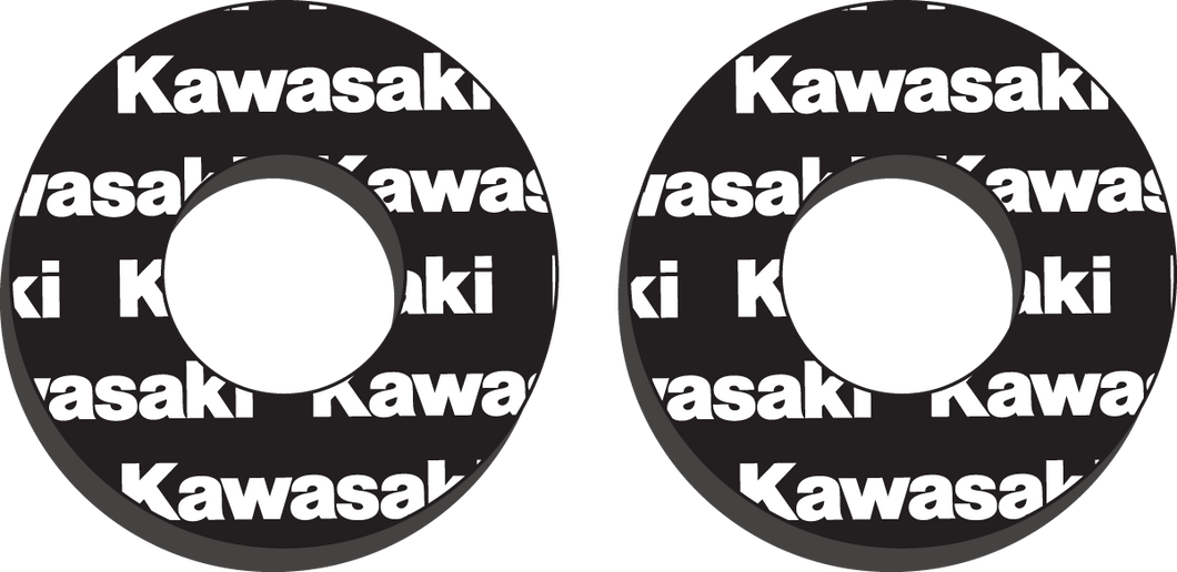 Grip Donuts - Kawasaki Black/White