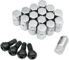 Lug Nut - 3/8"-24 - Chrome - Tapered - 16 Pack - Lutzka's Garage