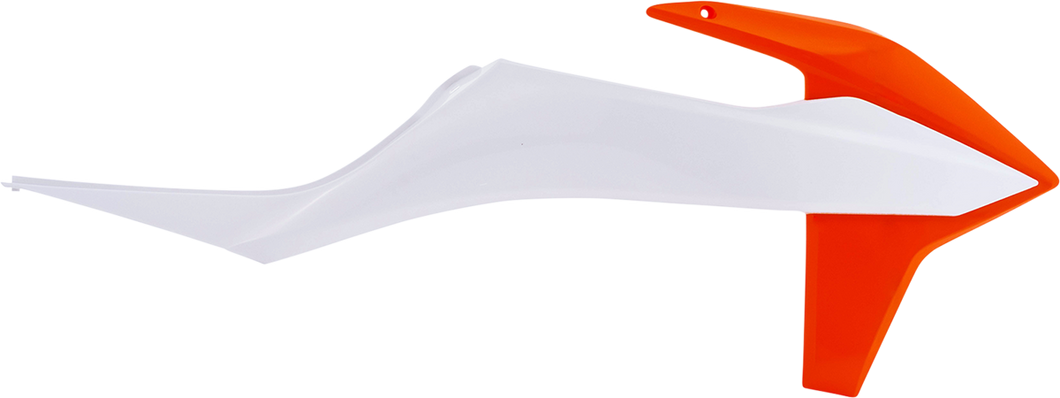 Radiator Shroud - OEM Orange/OEM White