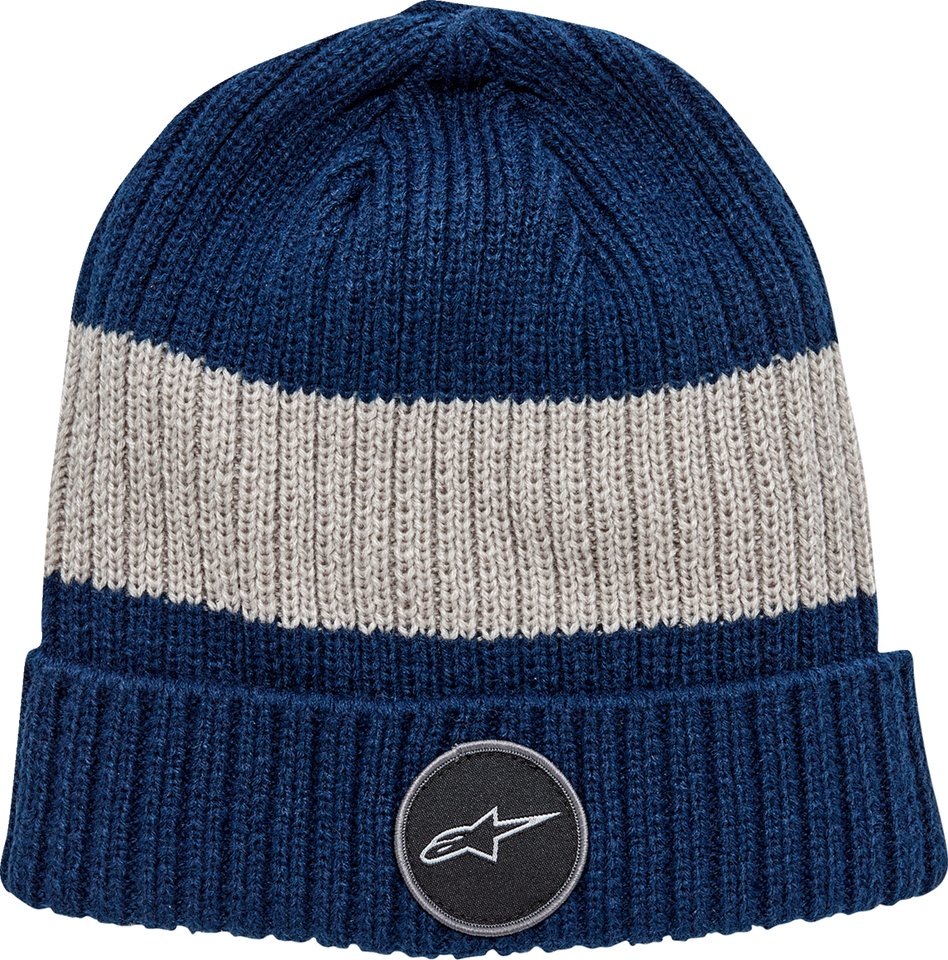 Ward Beanie - Blue/Gray - One Size - Lutzka's Garage