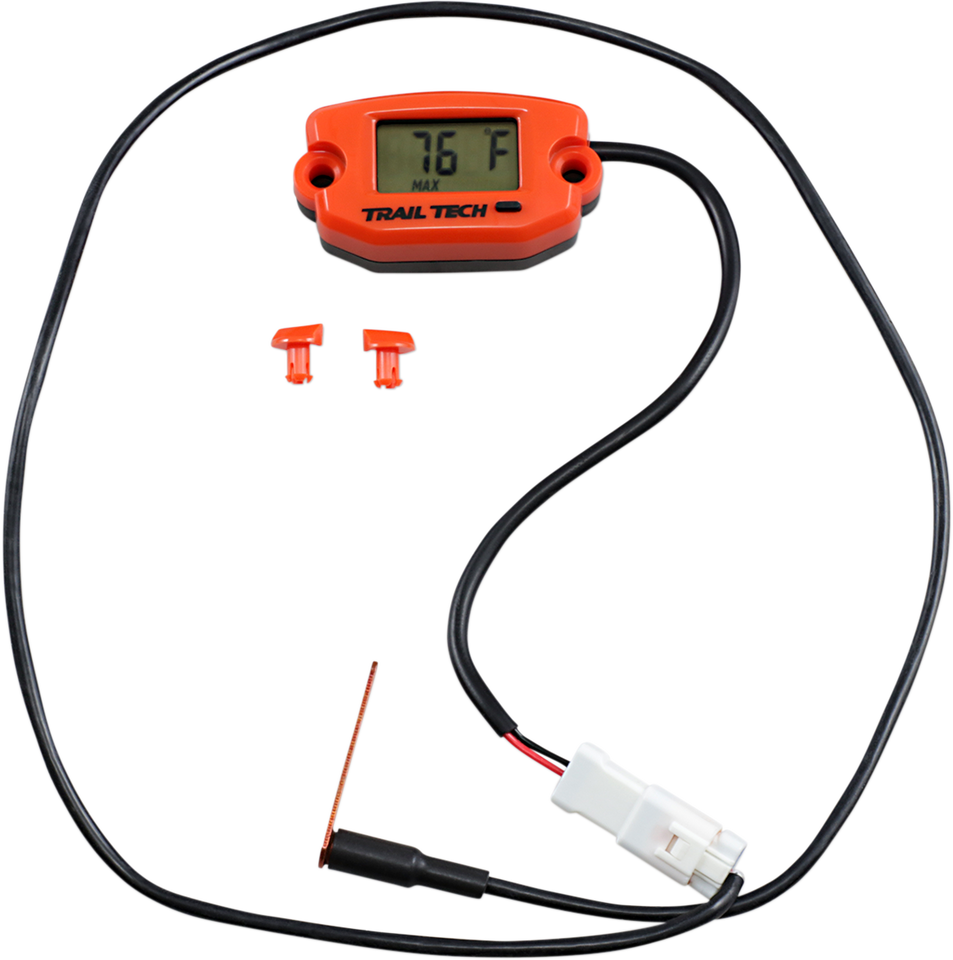 Universal Temperature Meter - Surface Mount - Black - Lutzka's Garage