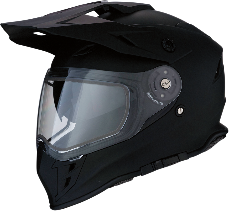 Range Snow Helmet - Dual Pane - Flat Black - Medium - Lutzka's Garage