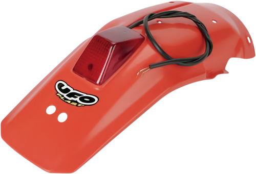 Enduro Rear Fender with 21/5W Light - 90 CR Orange