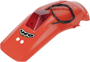 Enduro Rear Fender with 21/5W Light - 90 CR Orange