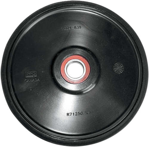 Thin Idler Wheel with Bearing 6004-2RS - Black - Group 5 - 7.125