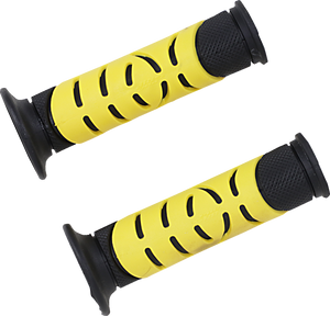 Grips - Gel - 719 - Open Ends - Black/Yellow - Lutzka's Garage