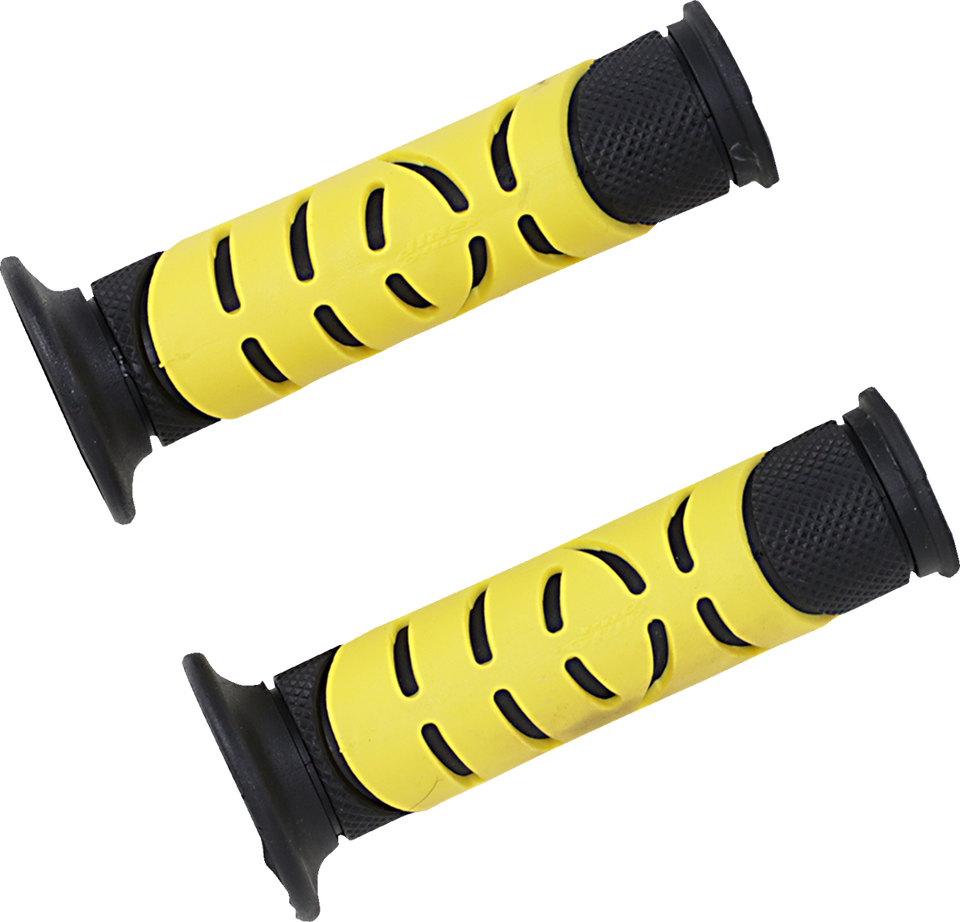 Grips - Gel - 719 - Open Ends - Black/Yellow - Lutzka's Garage