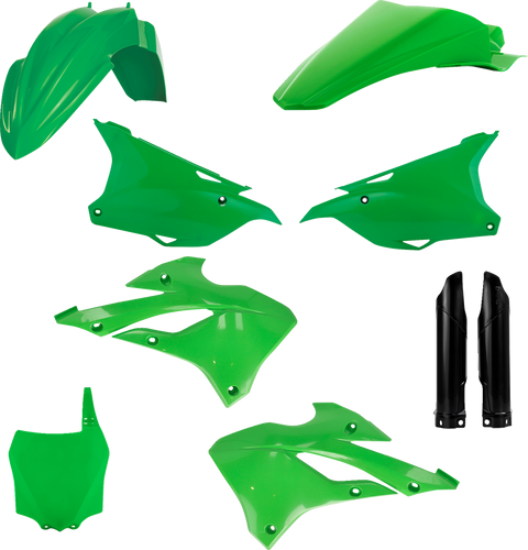 Full Replacement Body Kit - OEM 22 Green/Black