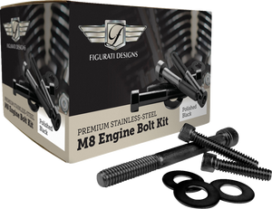 Engine Bolt Kit - Black - M8 - Lutzka's Garage