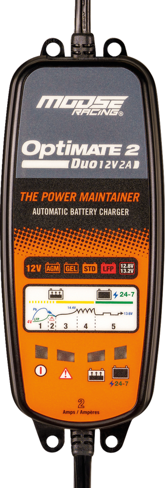 Battery Charger - Optimate 2 Duo