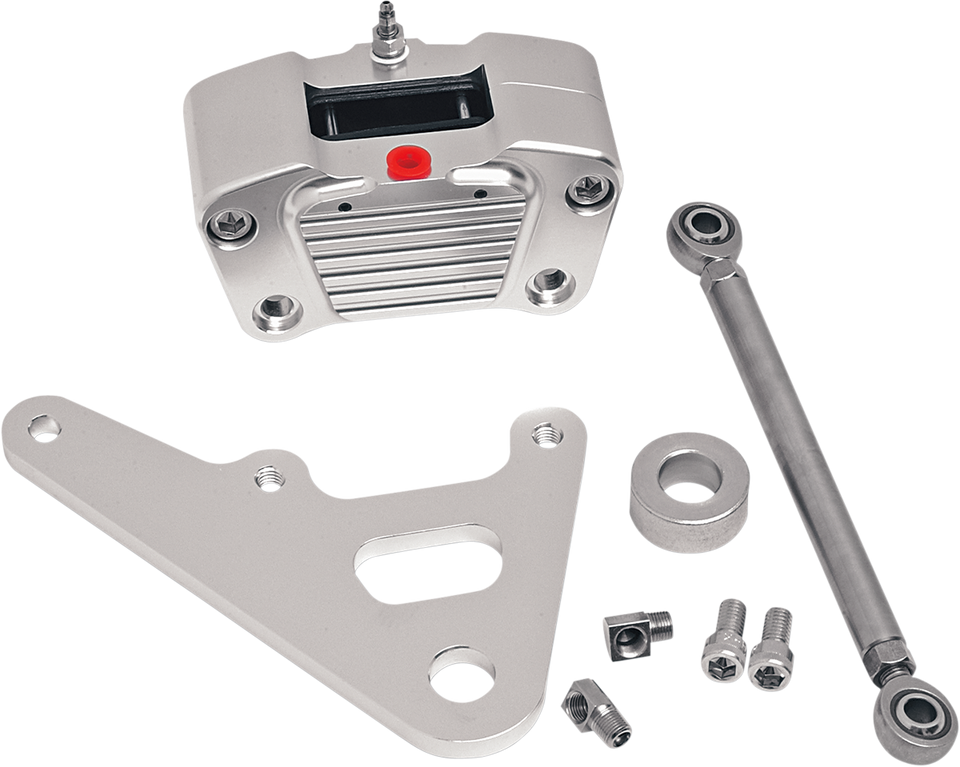 Rear Caliper - 10" Rotor - Classic Chrome