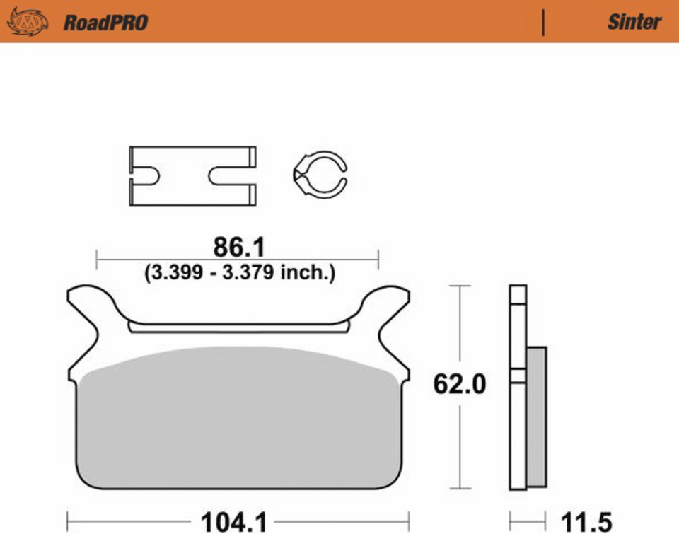 Brake Pads - Sintered Series