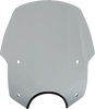 Alley Cat Windshield - 7" Headlight Cut Out - Black Smoke - Lutzka's Garage