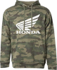 Honda Hoodie - Camo - Small - Lutzka's Garage