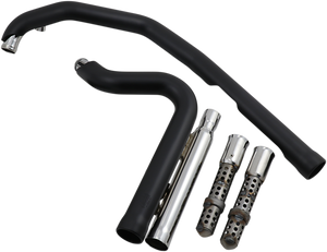 909 Speedster Short Exhaust System - Black - Lutzka's Garage