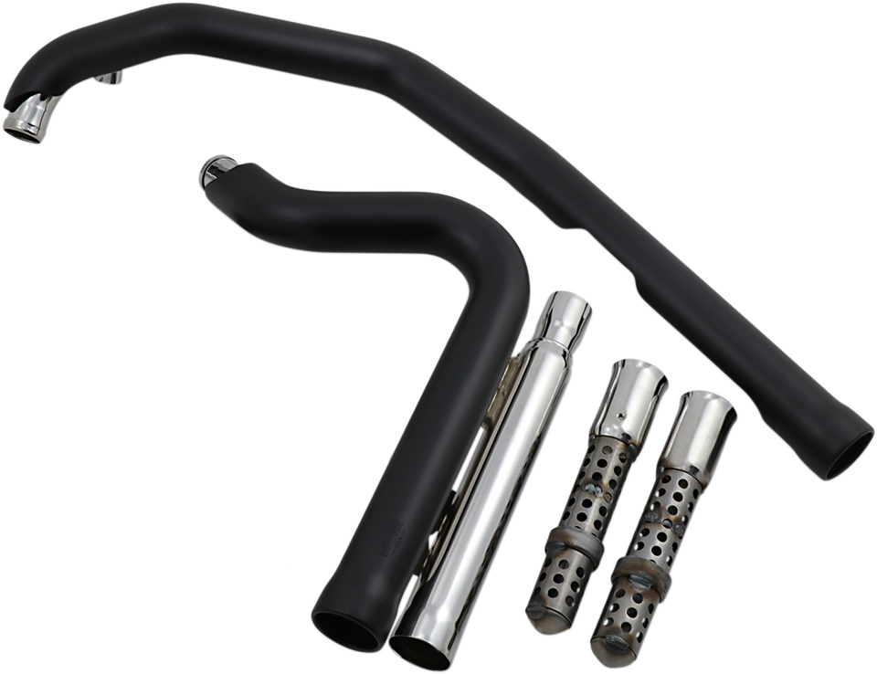 909 Speedster Short Exhaust System - Black - Lutzka's Garage