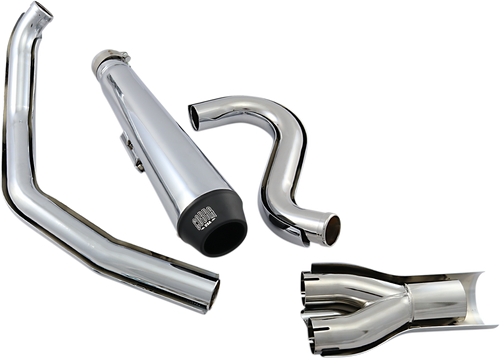 El Diablo Exhaust - Chrome - 88-06 Softail - Lutzka's Garage