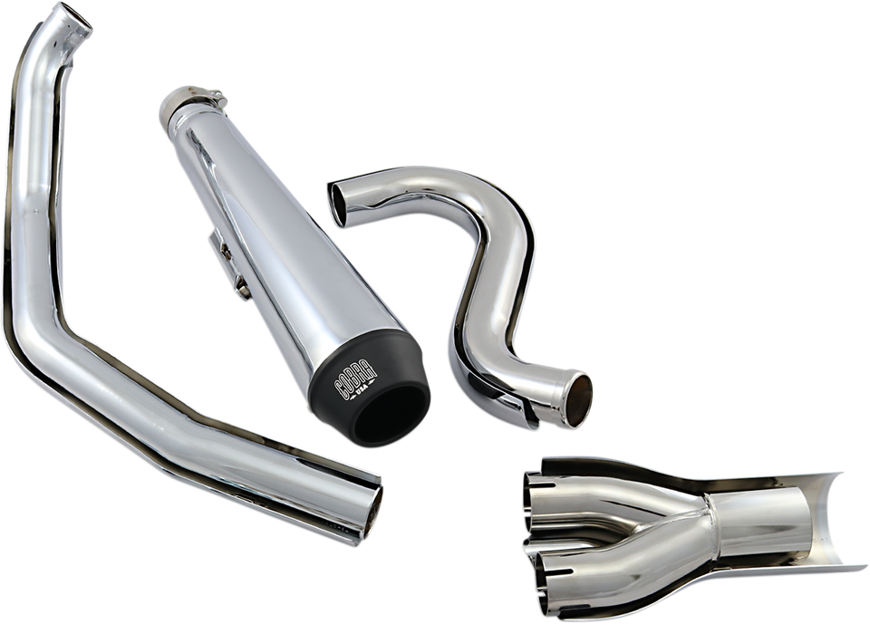 El Diablo Exhaust - Chrome - 88-06 Softail - Lutzka's Garage