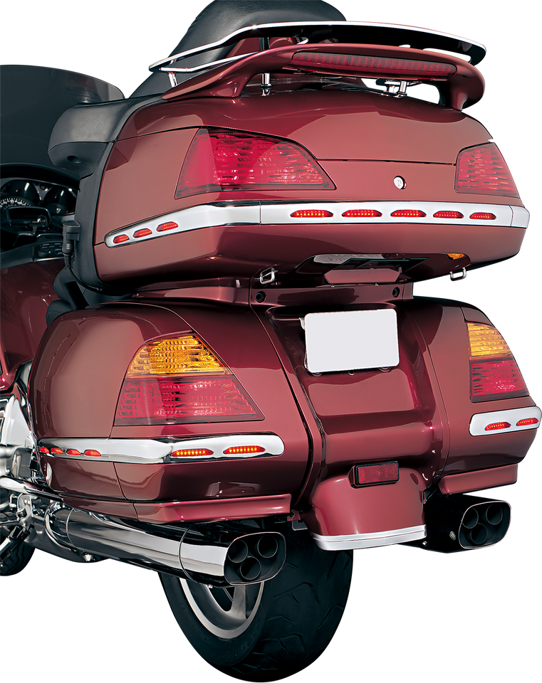 Saddlebag - Lighted Molding - Red Lenses