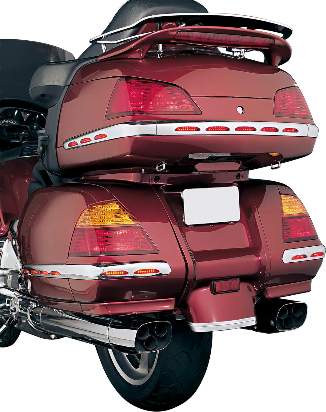 Saddlebag - Lighted Molding - Red Lenses