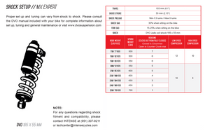 DVO Shock Spring - 650 lbs