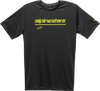 Tech Line Up Performance T-Shirt - Black - Medium - Lutzka's Garage