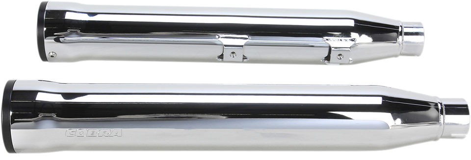 3" RPT Mufflers for 07-17 Softail - Chrome - Lutzka's Garage