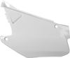 Side Panels - OEM White - CR125R