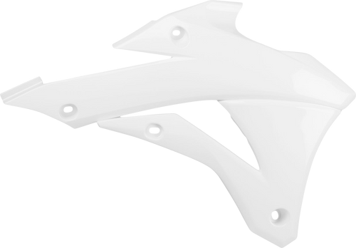 Radiator Cover - White - KX 85/100 - Lutzka's Garage