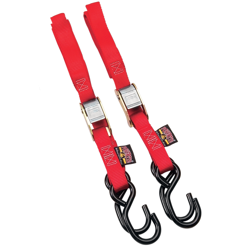 Standard Tie-Downs - 1" x 5-1/2 - Red - Lutzka's Garage