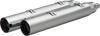 4-1/2" War Hammer Mufflers - Chrome - Lutzka's Garage