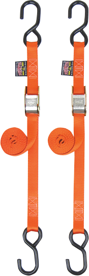 Standard Tie-Downs - 1" x 5-1/2 - Orange - Lutzka's Garage