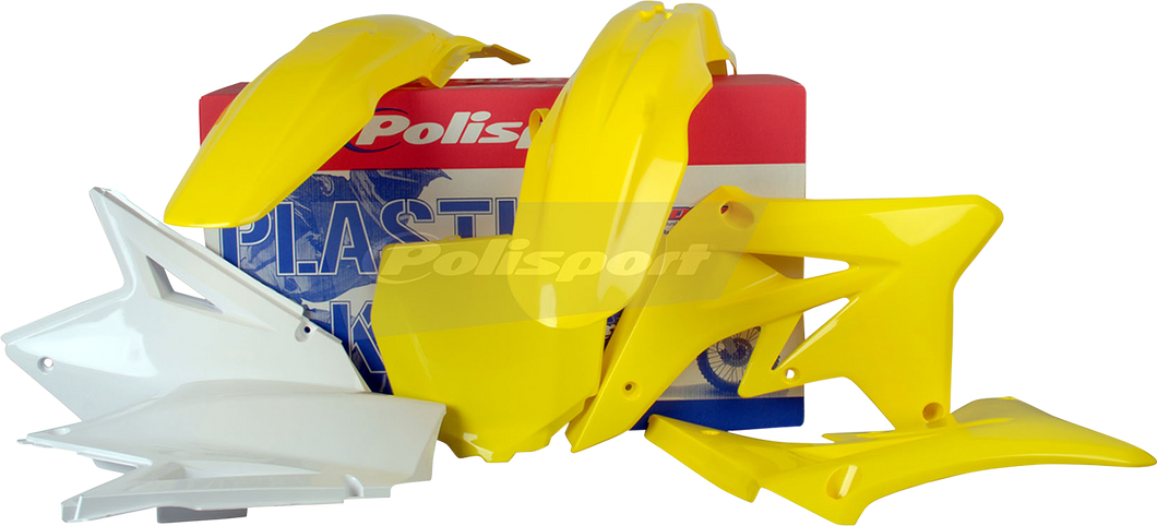 Body Kit - 09 OEM Yellow/White - RM-Z 250