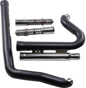 909 Exhaust - Black - 06-11 Dyna - Lutzka's Garage