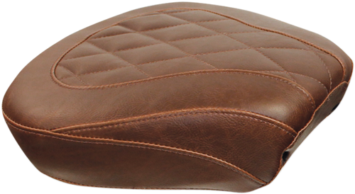 Wide Tripper Rear Seat - Brown - Diamond - Lutzka's Garage