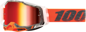 Racecraft 2 Goggles - Schrute - Red Mirror - Lutzka's Garage