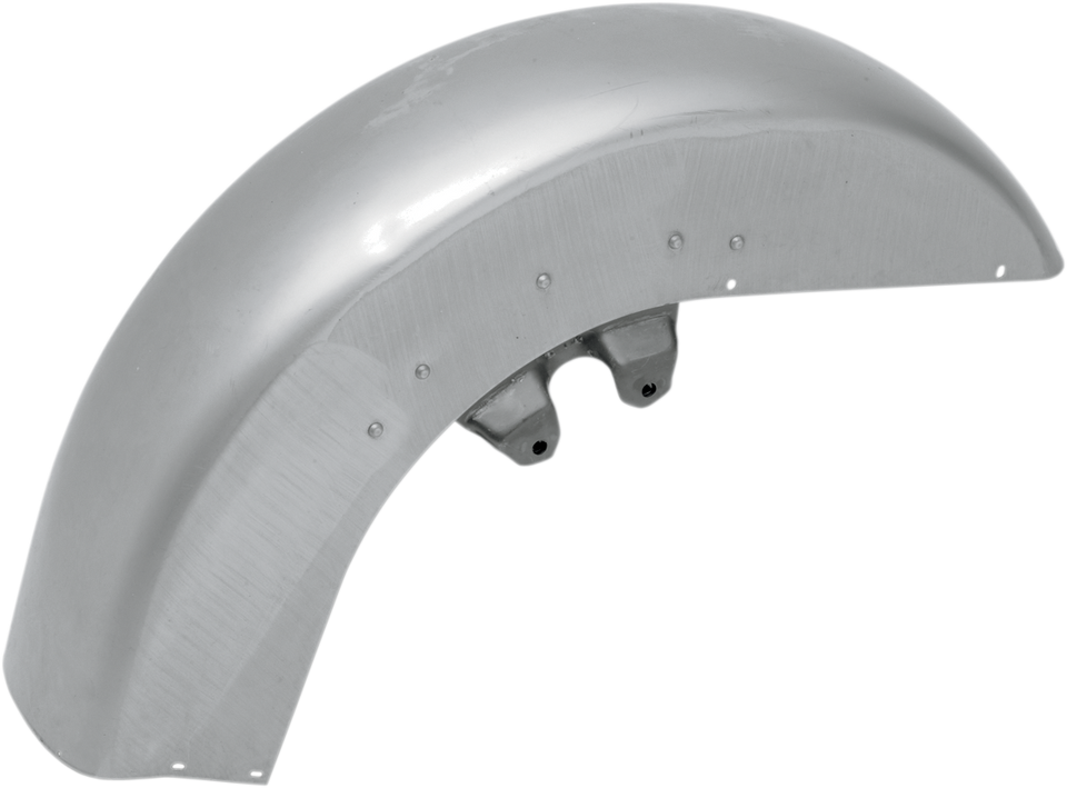 Front Fender - Steel - Raw - With Trim Holes - 87-99 FLT - Lutzka's Garage